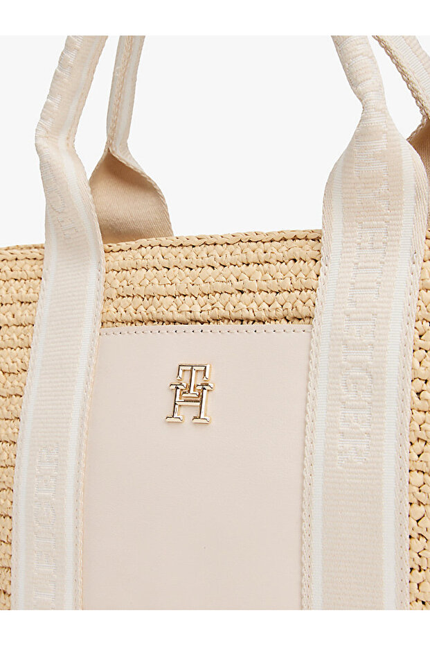 TH SPRING LOGO MINI TOTE Kadın El Çantası AW0AW17199AA8 - 3