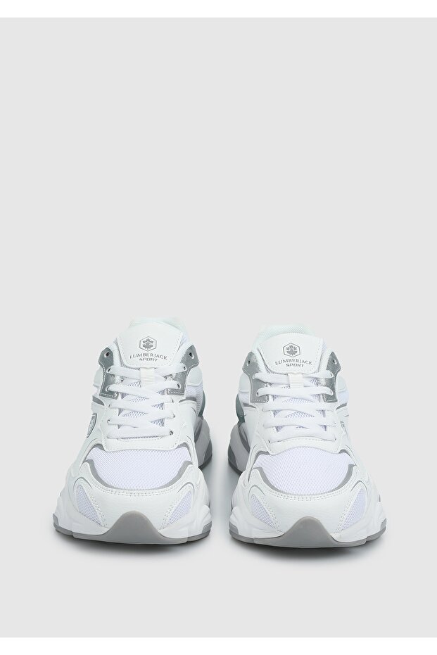 Madax Beyaz Deri Kadın Sneaker - 3