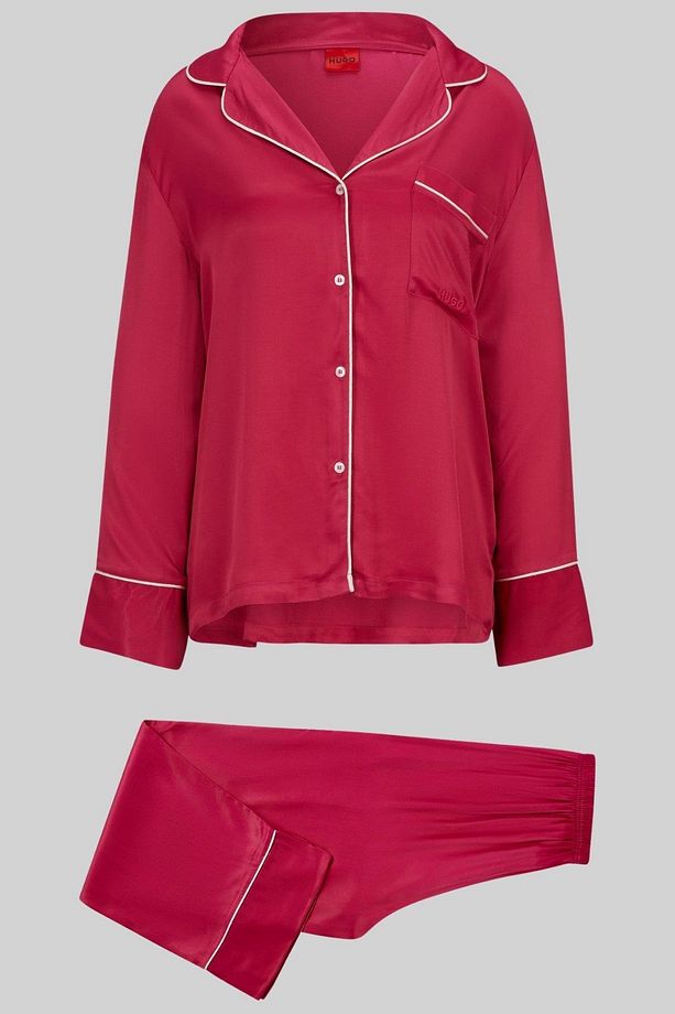 Kadın Pijama Set Pembe - 5