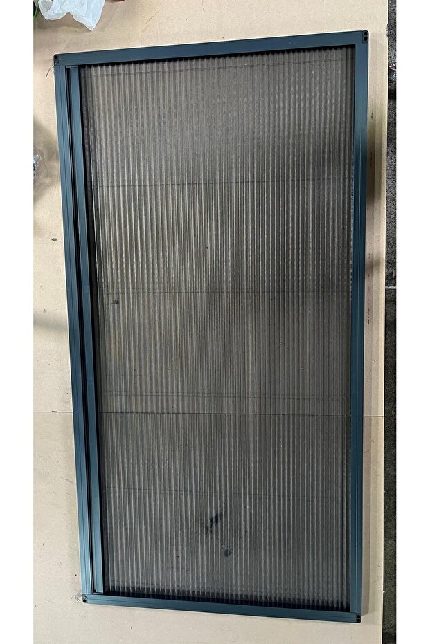 Antrasit Gri Plise Sineklik Kapı - 1