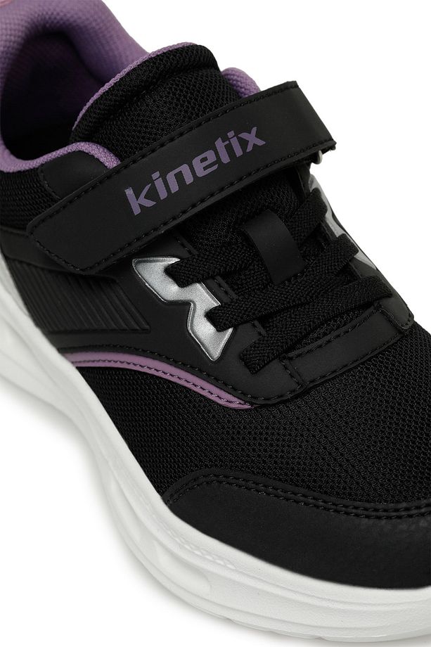 Renley Tx J 4fx Cırtlı Phlon Hafif Taban Kız Çocuk Spor Ayakkabı Siyah - 7