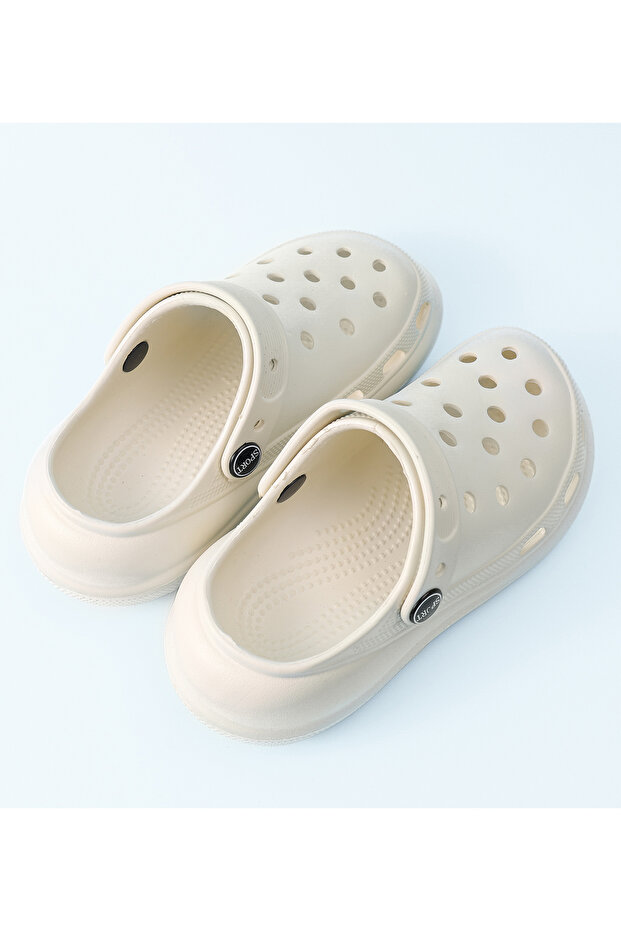 حذاء SAPS ذو حزام خلفي صلب - أبيض - 6