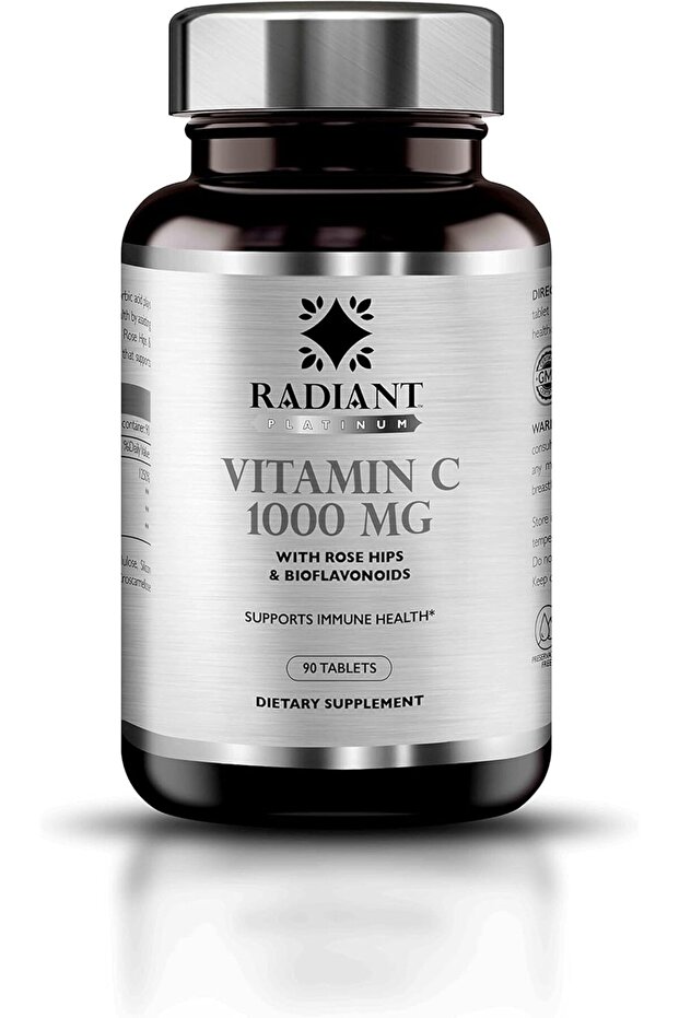 Vitamin C 1000Mg Rosehips 90 Tabs