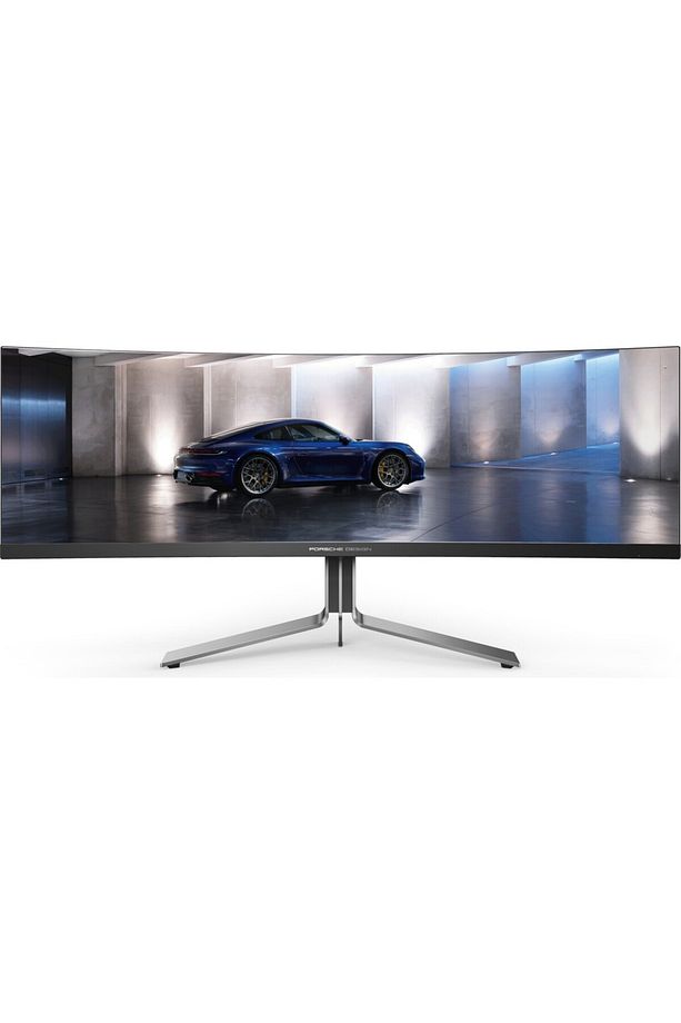 Porsche Design PD49 - 5K 49 inch QD-OLED Curved Gaming Monitor 240hz KVM Switch USB-C 90w - 1
