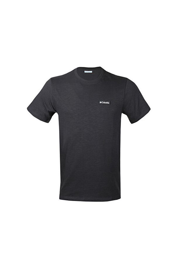 Cs0405 Csc M Columbia Gem Label Ss Tee Erkek Günlük Tişört 9110801013 Gri - 1
