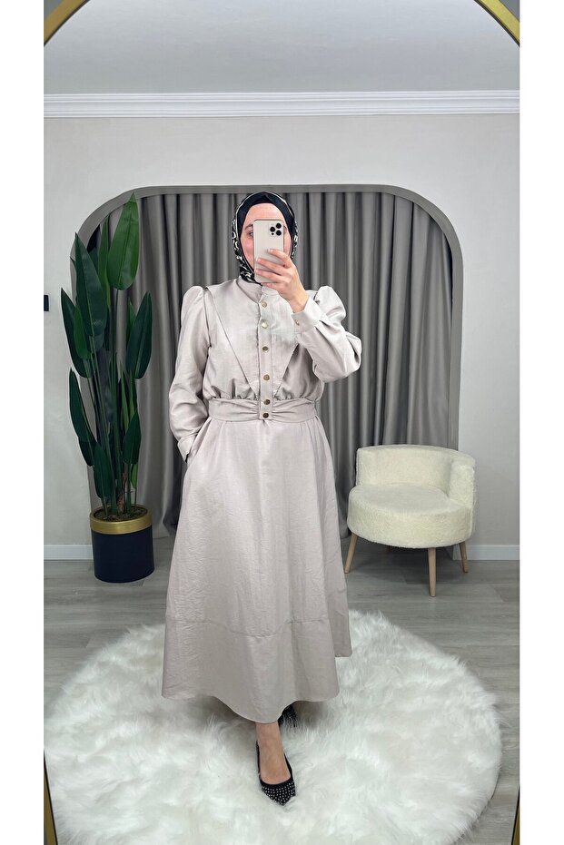 Mimoza Gilet Double Set