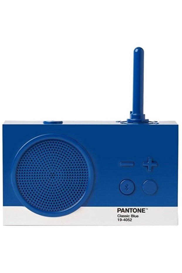 x Pantone Tykho 3 Lacivert Bluetooth Hoparlör ve Radyo - 1