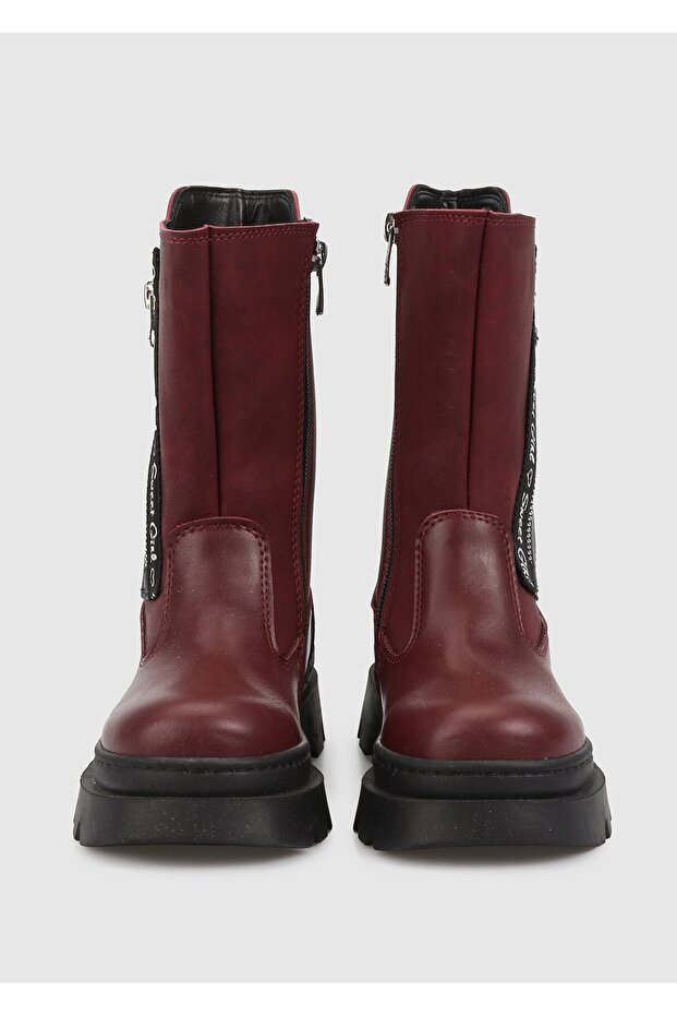 Bordo Kız Çocuk Bot - 3