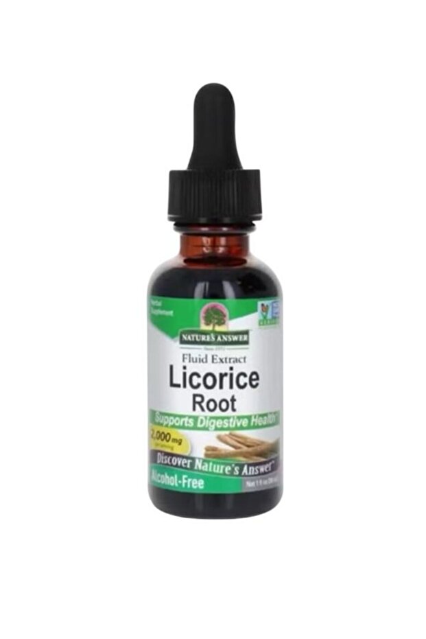 Nature's Answer Licorice Alcohol-Free Liquid - 30 ml - 1