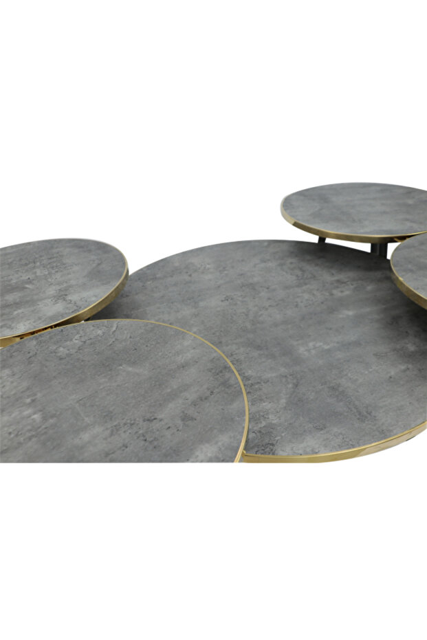 4 in 1 table set, gray 2298 - 3