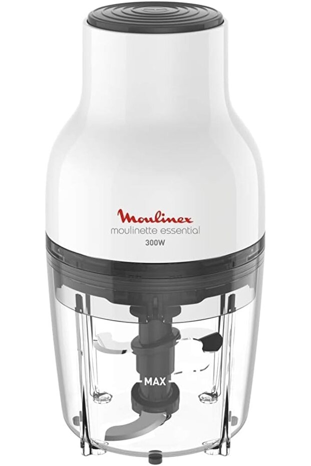 مفرمة خضراوات | ٣٠٠ واط | ٤٠٠ مل | أبيض/أسود | بلاستيك - 1