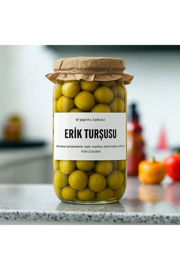 Ev Yapımı Erik Turşusu 1,2 kg. - 4