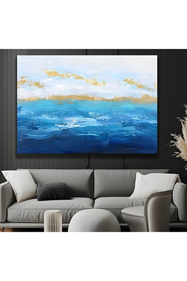 Abstract Pattern Canvas Painting