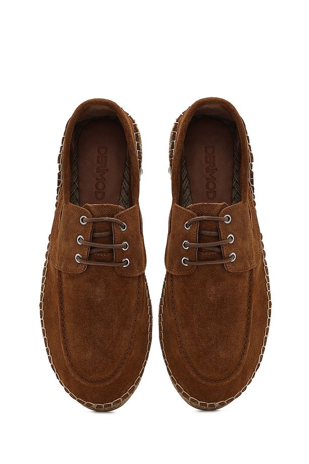 Erkek Taba Süet Deri Espadril 25SFD616210 - 7