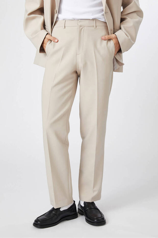 Straight Cut Pantolon - 3