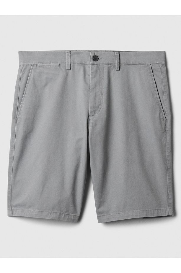 Erkek Gri Essential Khaki Şort - 4