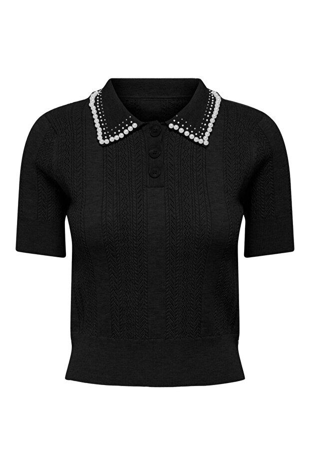 Polo Regular fit Polo collar Knitted top