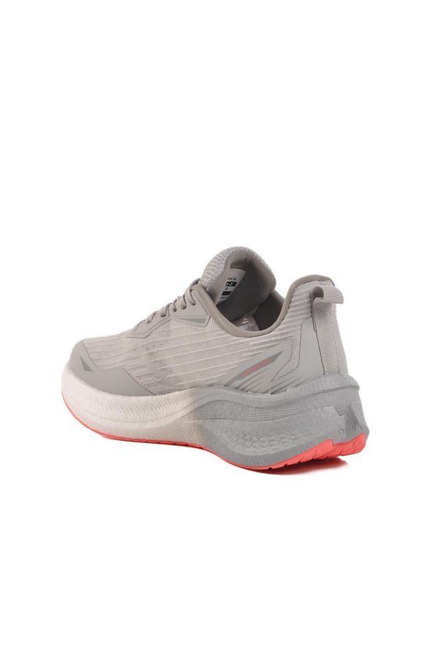 Gri Fileli Hafif Esnek Unisex Spor Ayakkabı Maures 101 25063 G - 4
