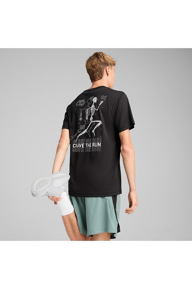GRAPHICS SKELETON RUN TEE Spor T-Shirt - 2