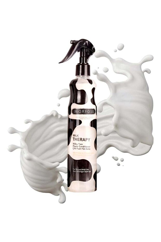 Morfose Two Phase Milk Therapy Conditioner - Heat Protection & Hydration (400ml)
