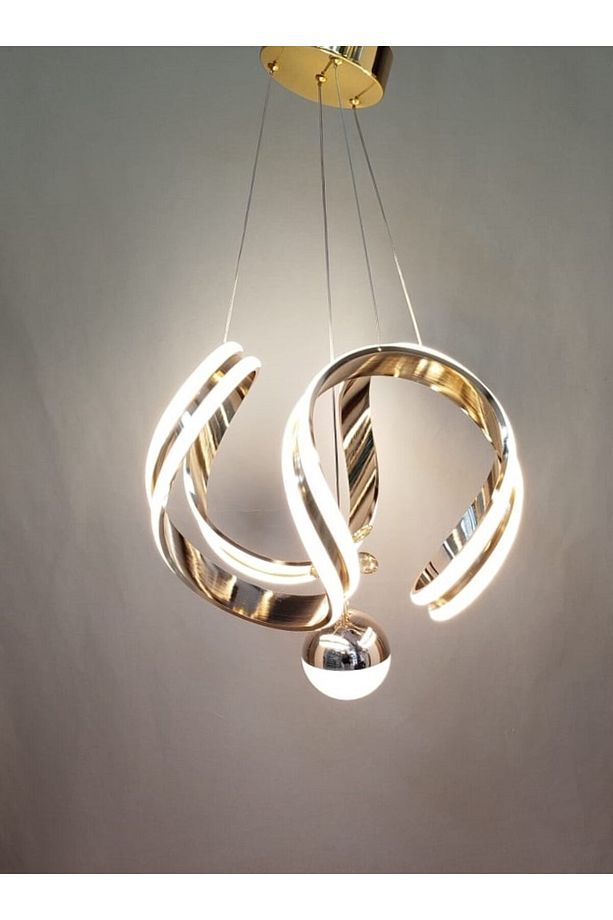 ÇİFT ŞERİTLİ MODERN LED AVİZE - 2