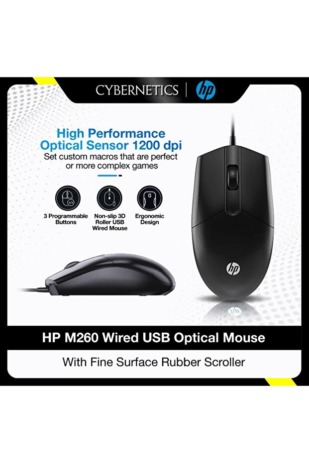 M260 1200 Dpi Kablolu Mouse Gaming - 3
