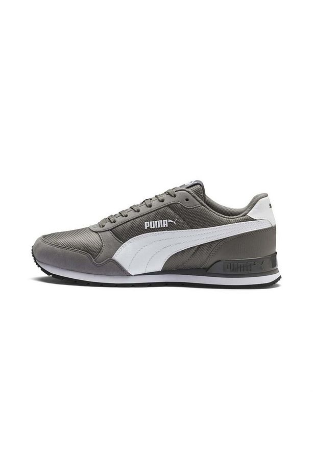 St Runner V2 Mesh Gri Spor Ayakkabı (366811-06) - 3