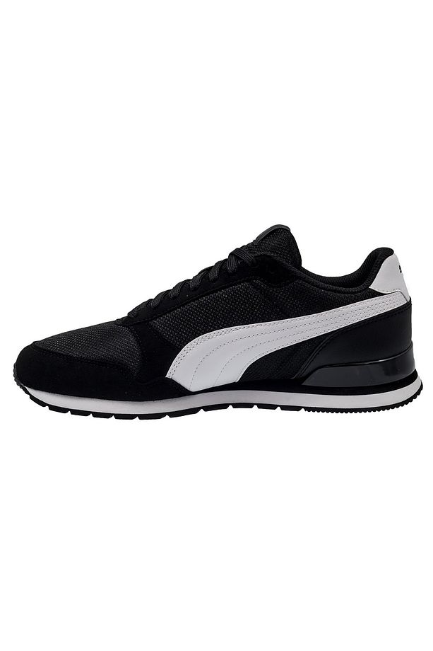 Runner V2 Mesh Erkek Siyah Spor Ayakkabı (366811-05) - 2
