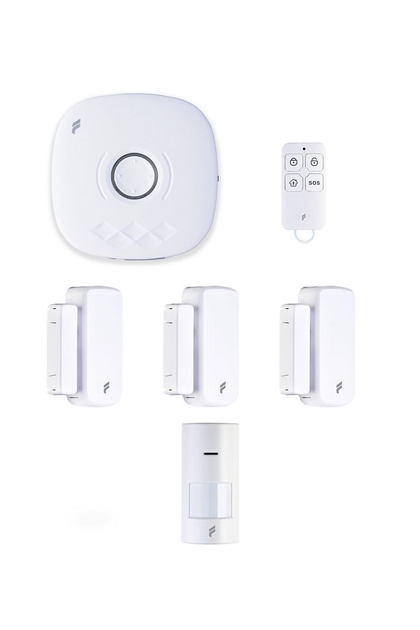 Akıllı Pratik Alarm Seti; Akıllı Alarm, 3x Akıllı Kapı Pencere ve 1x Akıllı Hareket Sensörü, Kumanda - 2