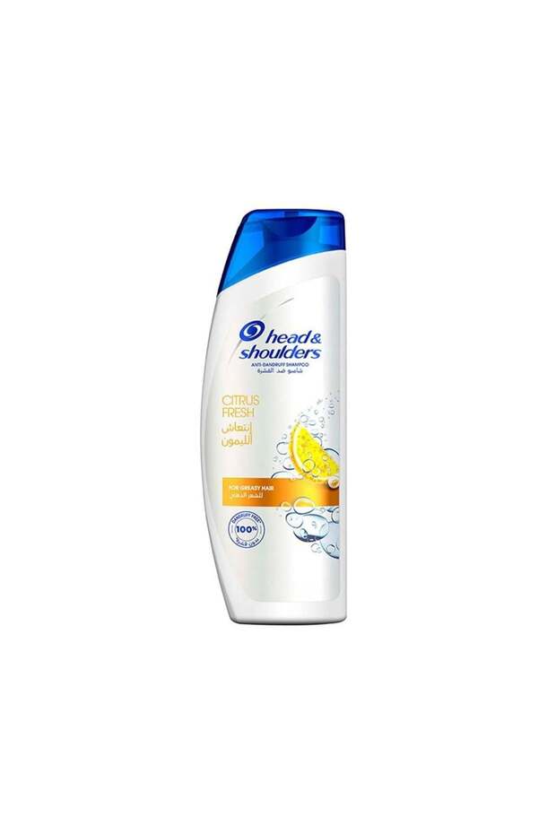 Head Shoulders Shampoo 400 ml Citrus Fresh -(LEMON) --- هيد أند شولدرز شامبو إنتعاش الليمون 400مل