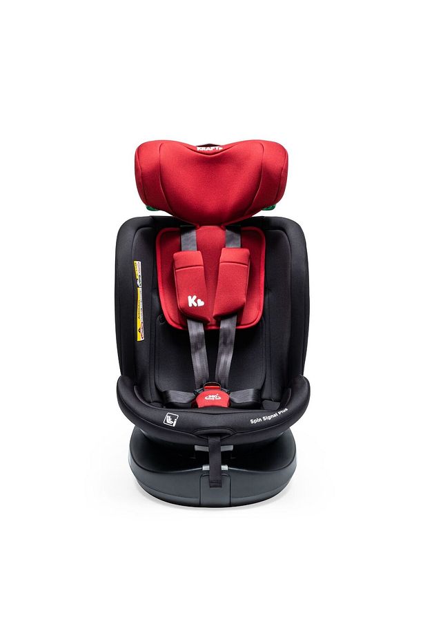 Spin Signal Plus I-size 360 Derece Dönebilen Isofix Bağlantılı Oto Koltuğu 0-36 Kg Red - 4
