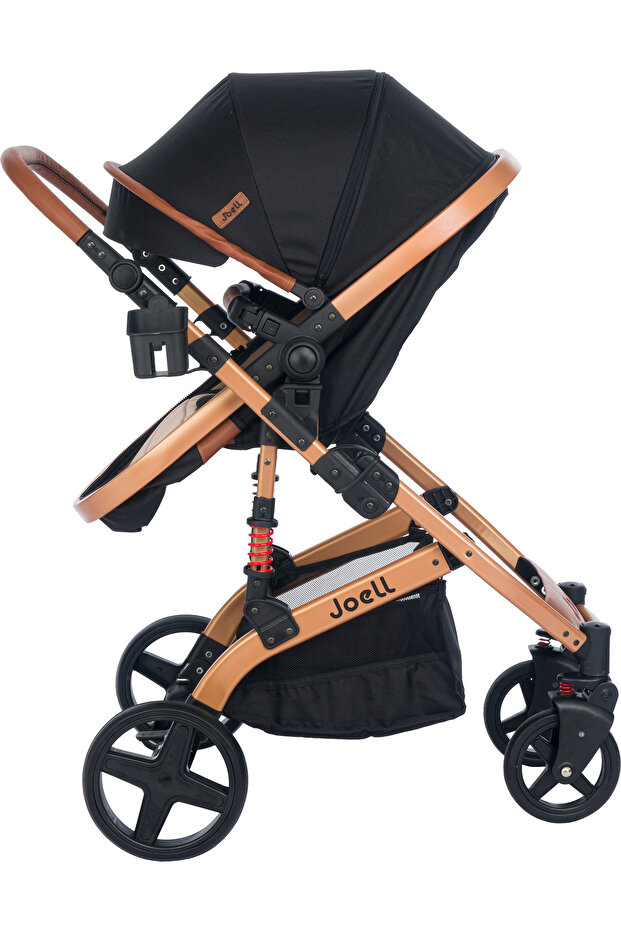 New Truva Iıı Travel Sistem Bebek Arabası - Gold Siyah - 4