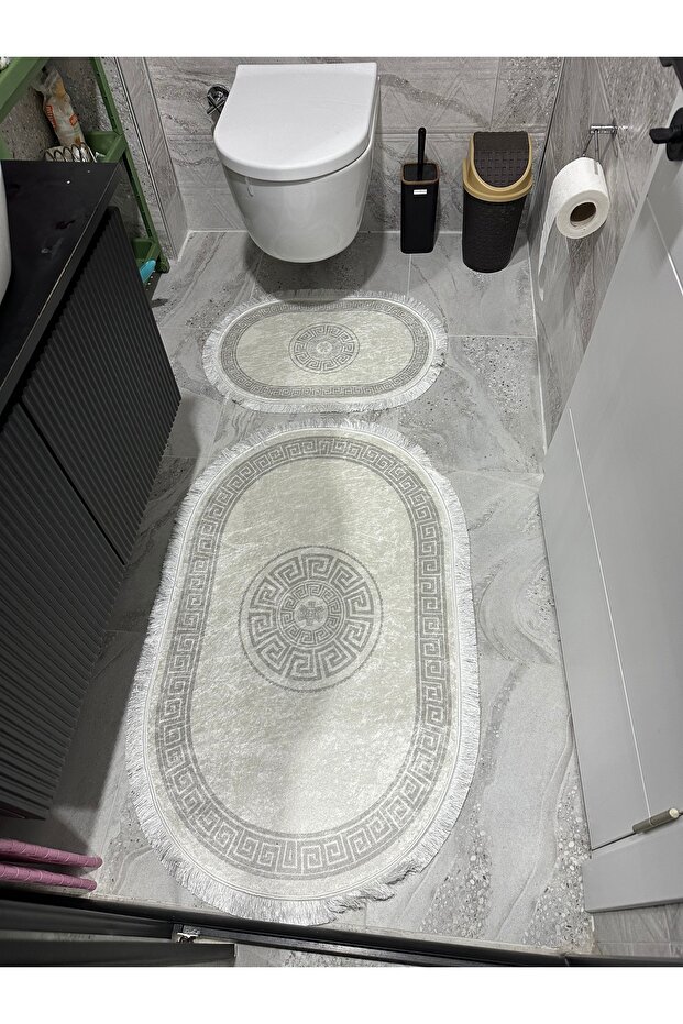 Oval Banyo Paspası - 1