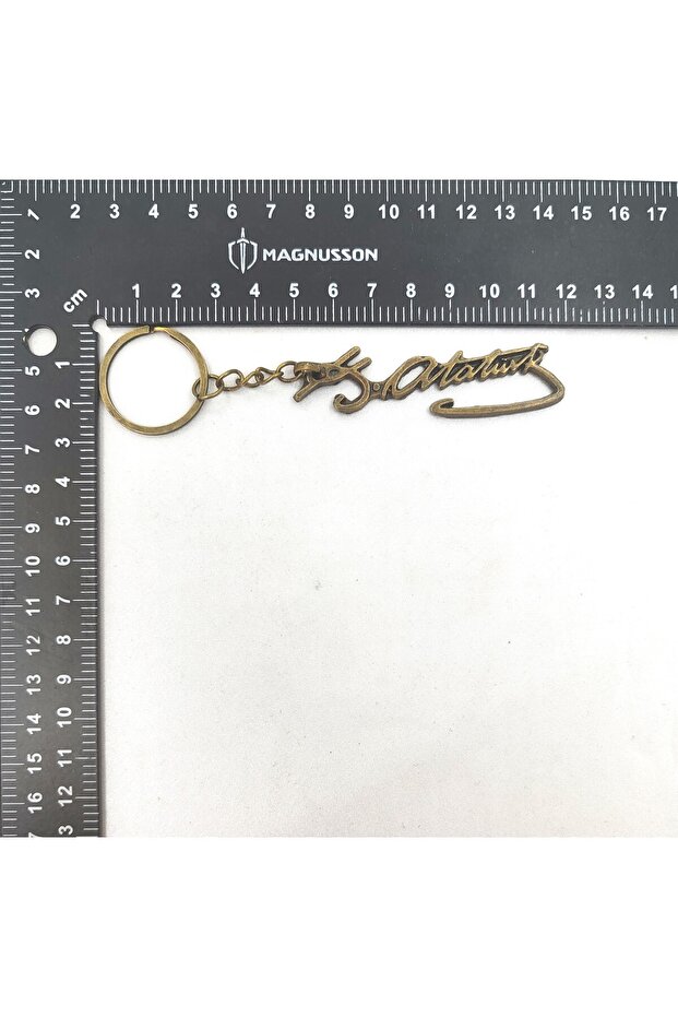Keyring with Signature of Ataturk