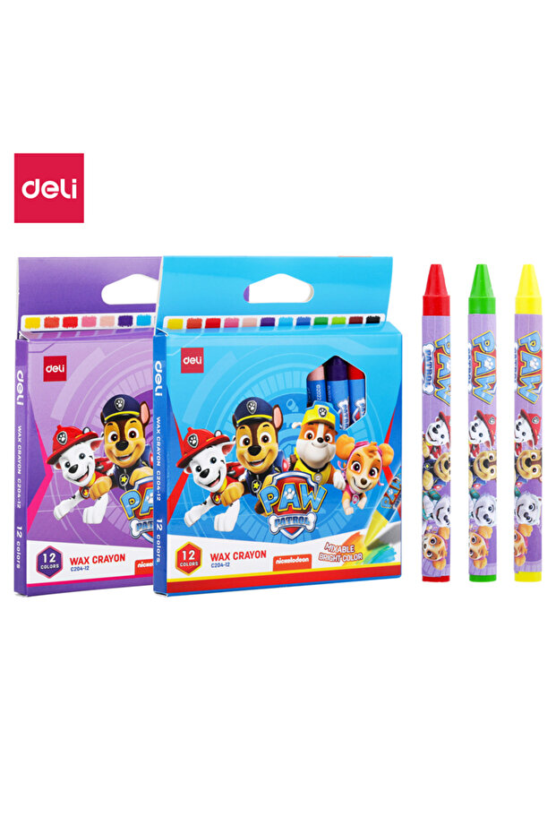 Wax Crayon 12 COLORS EC204-12