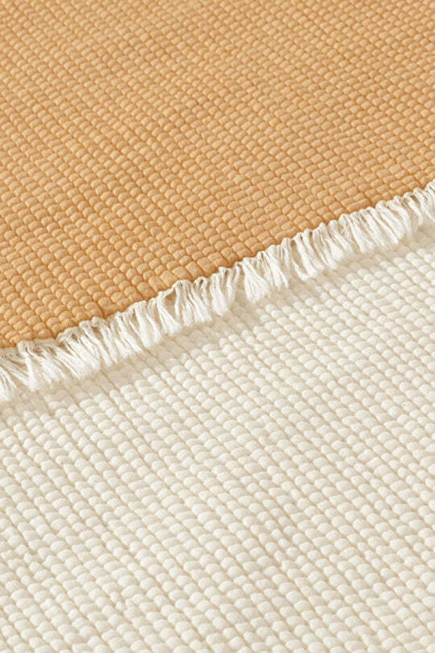 Rubby Müslin Pike Tek Kişilik (160X220 CM) Sarı - 4