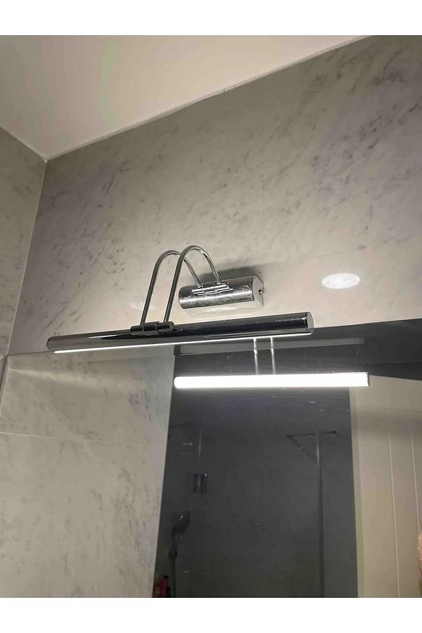 Kroma Günışığı Işık Banyo Duvar Ayna Tablo Aydınlatması Flüt Aplik Kuğu Aplik Ledli Aplik - 4
