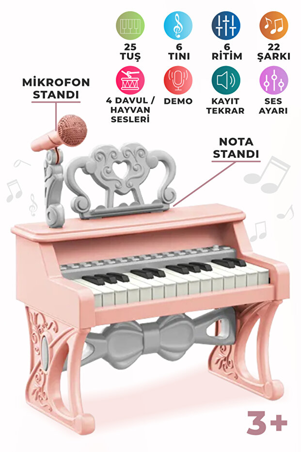 329-29Elektronik Piyano Oyuncak - 1