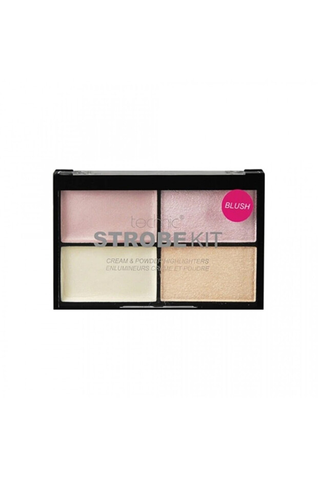 Highlighter Palette, Technic, Strobe Kit, Highlighter, 4 colors - 5
