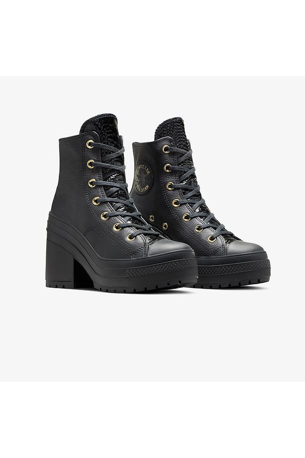Chuck 70 De Luxe Heel Kadın Günlük Ayakkabı A12346C Siyah - 2
