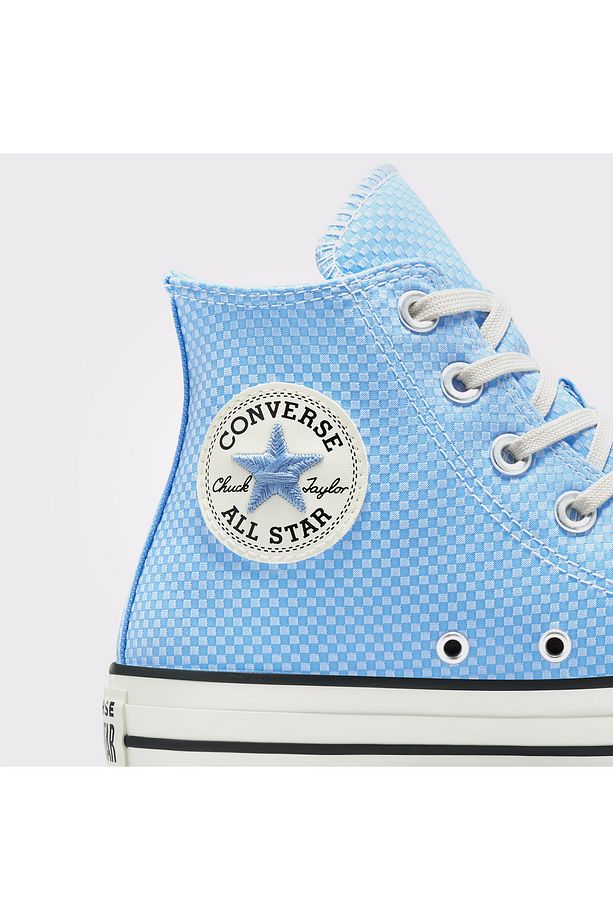 Chuck Taylor All Star Lift Kadın Mavi Sneaker - 7