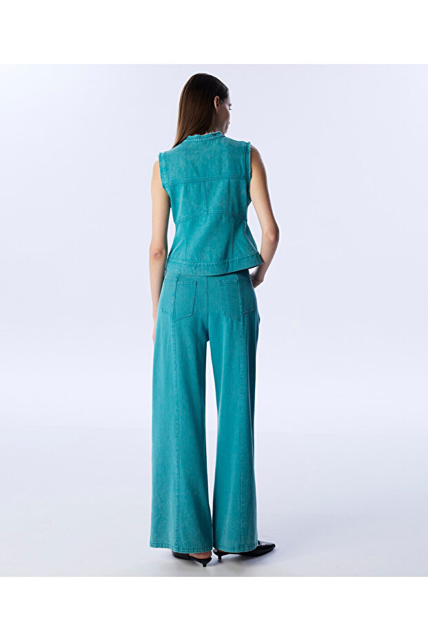 NON DENİM YELEK - 7