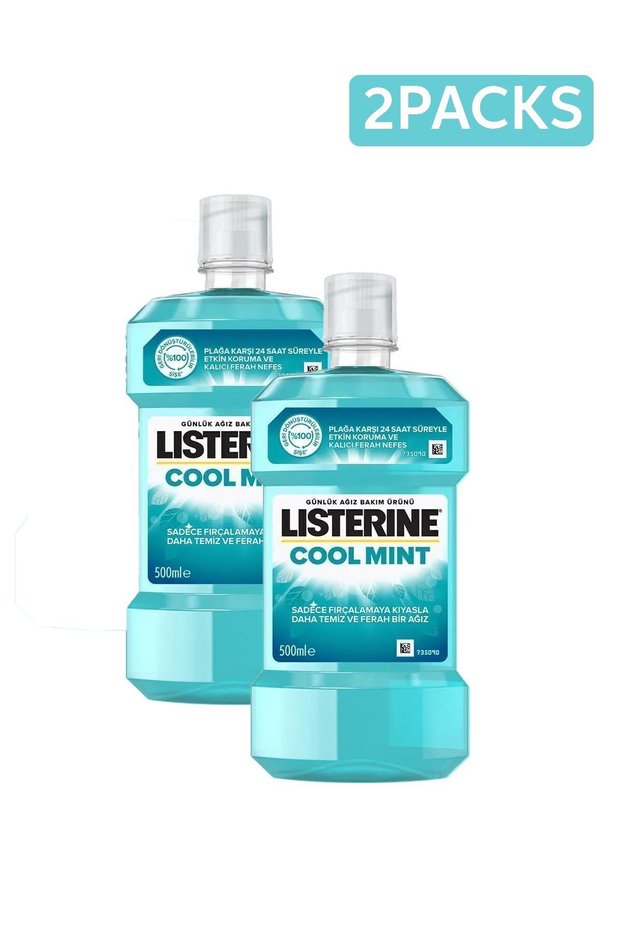 Cool Mint Mouthwash 500 ml x2