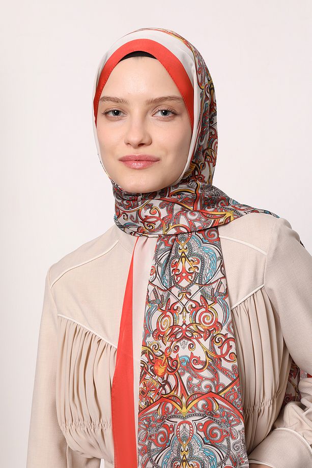 Hint İpeği Şal - 3