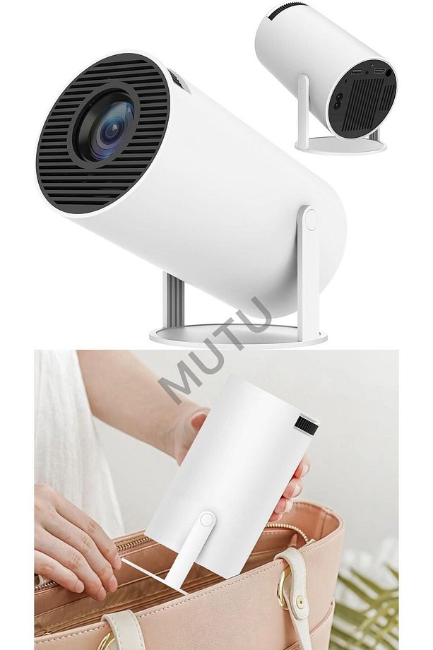 Taşınabilir Projeksiyon SonVersiyon Android Bluetooth Wifi Akıllı Sinema Projektör 1280*720P - 9