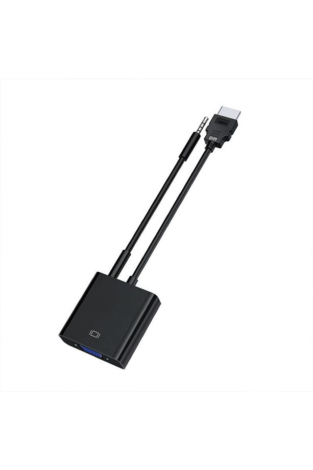 Chb021 Hı To Vga Dönüştürücü 3.5mm Aux Ses Destekli Çıkış Ile Hı-vga Adaptör - 2