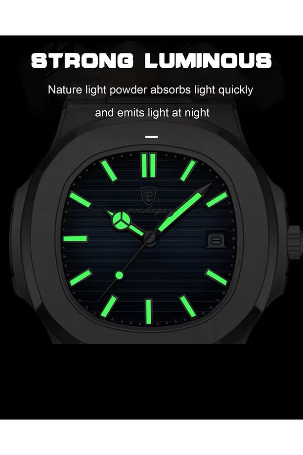 poedegar modeli erkek kol saati 41 mm şık lüx - 3