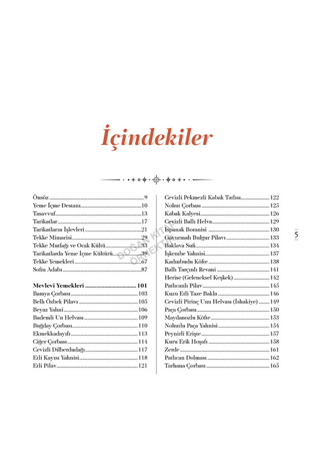 Derviş Sofraları (Ciltli) - 3
