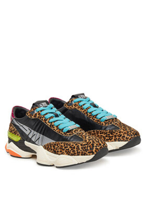 women's sneakers SM11003600 brown - 2