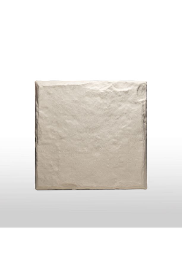 Dekoratif Bahçe Basamak Taşı, 4lü Paket, Bahçe Adım Taşı, 39cm X 39cm, Krem - 7